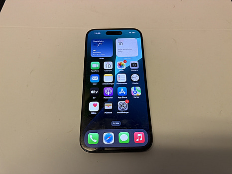 Mobiltelefon iPhone 15 Pro, 128 GB, grafit