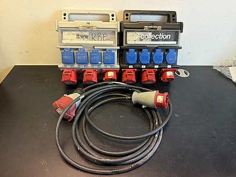 2 st elcentraler & kabel