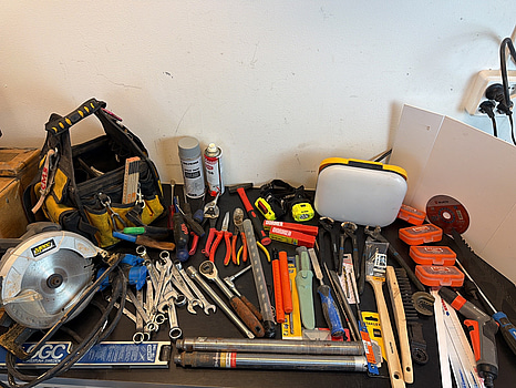 Verktyg & cirkelsåg m.m.