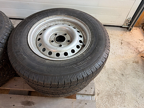 Släpvagnshjul 14-tum