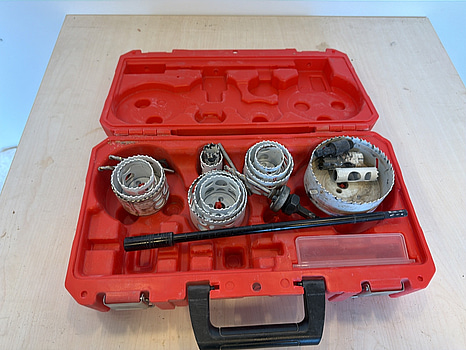 Håltagningssats Milwaukee