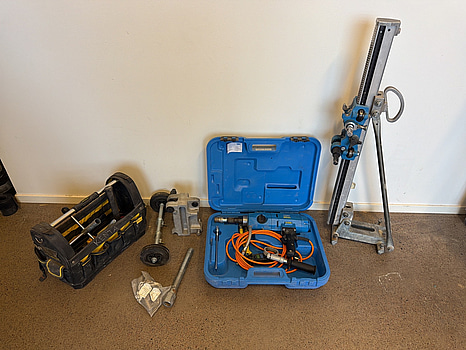 Kärnborrutrustning Tyrolit PWP