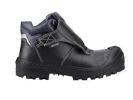 Skyddsko Cofra, Welder bis uk s3 hi ci hro src, stl. 39, svart/blå.