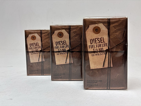 3 st. Parfym Diesel Fuel For Life á 50 ml