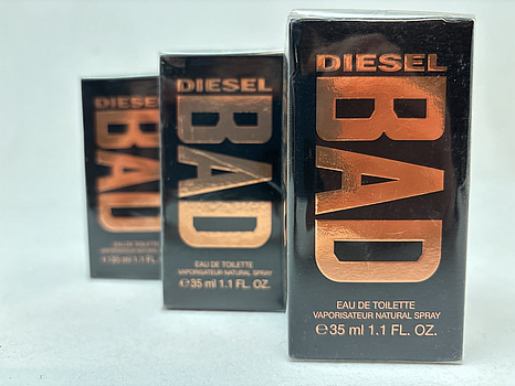 3 st. Parfym Diesel Bad á 35 ml