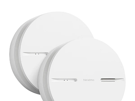 2 st. Brandvarnare Netatmo, smart.