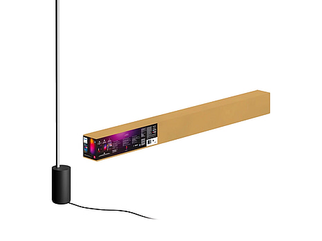 Golvlampa Philips, Hue Signe Gradient, svart