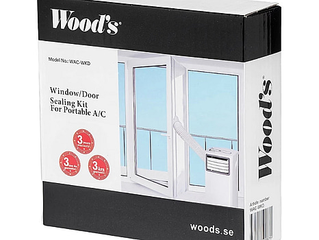 3 st. dörr- och fönsterkit AC, Woods