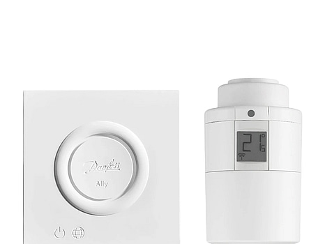 2 st. Radiotermostat Danfoss Ally startpaket