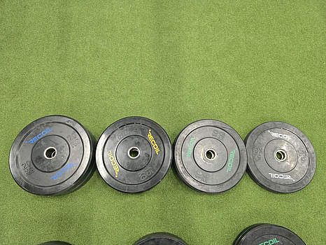 Viktpaket bumperplates 5-20 kg