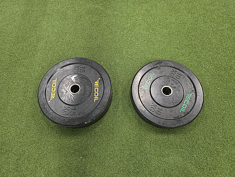 Viktpaket bumperplates 10-15 kg