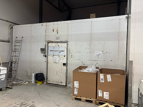 Kylrum 8 x 6 m. höjd 3 m.