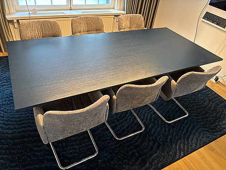 Konferensbord Mitab inkl. 6 st. konferenssstolar Johanson design