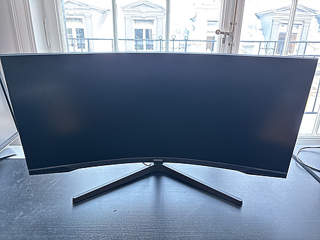 Gamingskärm Samsung C34G55TWWP, 34 tum