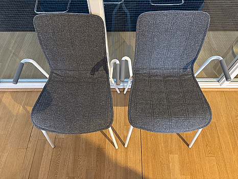 2 st. Stolar, stapelbara