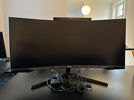 Dataskärm Samsung 34 tum C34G55TWWP