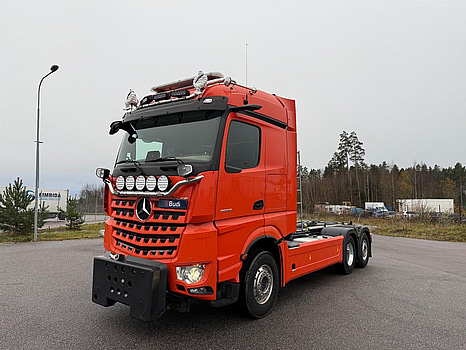 Lastväxlare Mercedes-Benz Arocs -2022 | JOAB | Plogutrustad
