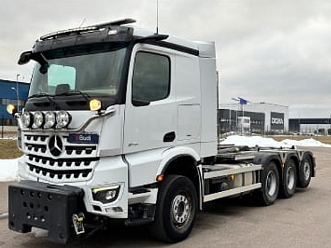 Tridemväxlare Mercedes-Benz Arocs 3751 12.8 PowerShift -2023 | JOAB 24 ton | Plogutrustad