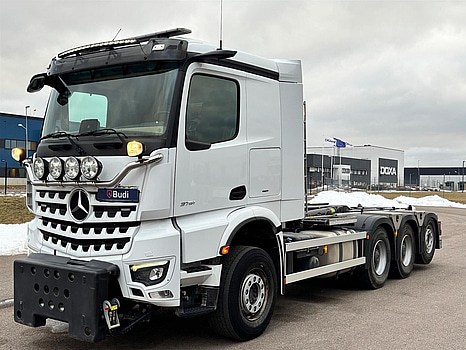 Tridemväxlare Mercedes-Benz Arocs 3751 12.8 PowerShift -2023 | JOAB 24 ton | Plogutrustad