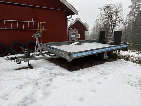 Biltrailer Trailergruppen BZ 1250, 1999, tipp, vinsch