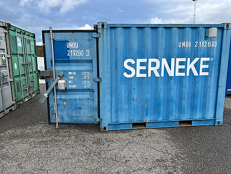 Container 9 fot isolerad inkl el och belysning