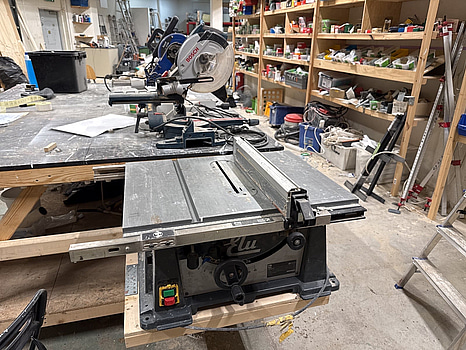 Bordssåg Elu ETS744 & 2 st kap- & gersågar