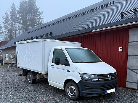 Skåpbil Volkswagen Transporter Chassi Cab T32 2.0 TDI -2016 | Reparationsobjekt