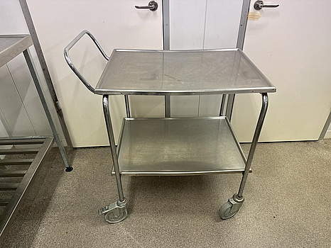 Rostfri vagn | 70x50x79 cm