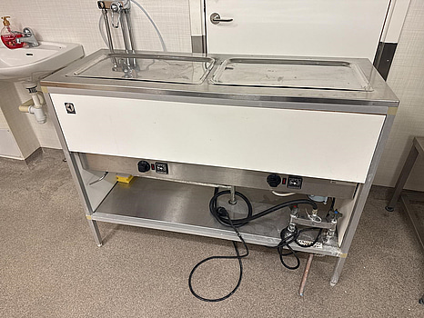 Dubbelt vattenbad Electrolux | 120x45x91 cm