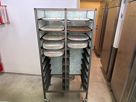 Dubbel brickvagn | 78x51x163 cm