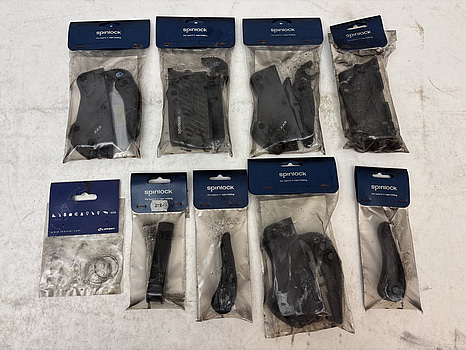 Parti med tillbehör för Avlastare Spinlock.