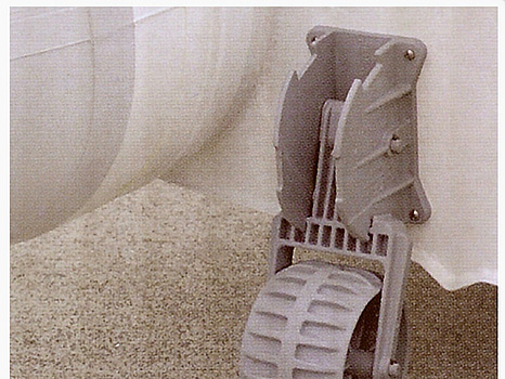 Akterhjul till gummibåt Trem, O0836034