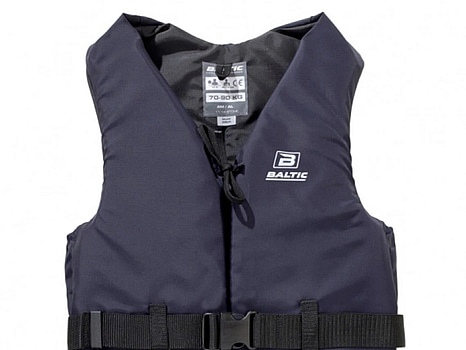 2 st. Flytvästar Baltic, Aqua Navy, 50-70 kg.