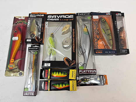 Parti med Fiskedrag. Ord. pris inkl. moms: ca 1450 kr.