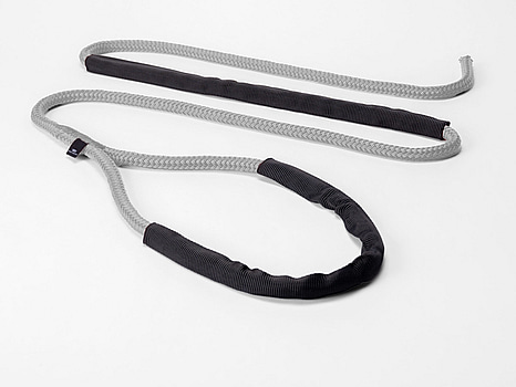 2 st. Förtöjningslina Polyropes, StormX, ø16 mm, 15 m, grå.