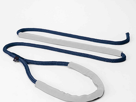 Förtöjningslina Polyropes, StormX, ø16 mm, 10 m, grå.