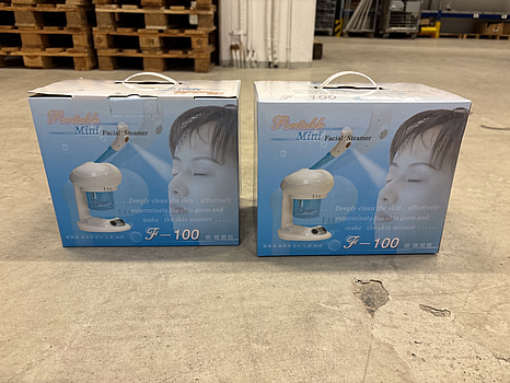 2 st. Ansiktssteamer Portable F-100