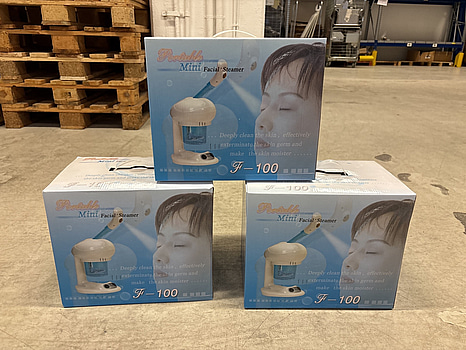 3 st. Ansiktssteamers