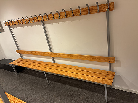 Omklädningsbänk