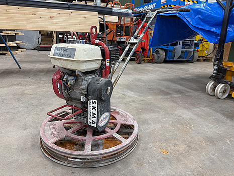 Betongglättare Ab Lindec med Honda GX160