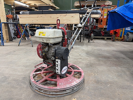 Betongglättare Ab Lindec med Honda GX160