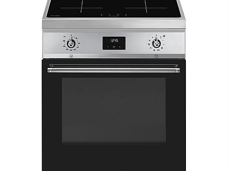Induktionsspis Smeg 60x60 cm Rostfritt stål Classic C6IPXT2
