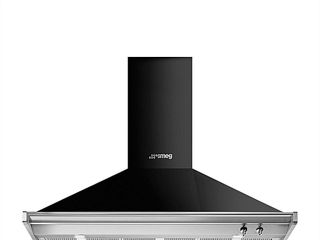 Köksfläkt Smeg Väggmonterad 100cm Svart KD100HNE
