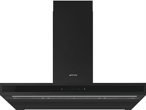 Köksfläkt Smeg Frihängande 900 mm Mattsvart Universiell KLTI9L4MB