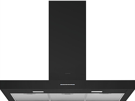 Köksfläkt Smeg Väggmonterad 900 mm Mattsvart Universiell KBT900NE