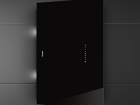 Köksfläkt Smeg Väggmonterad 895 mm Svart Universiell KV394N