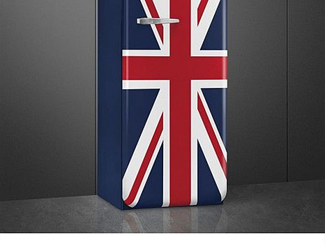 Kylskåp fristående Smeg Union Jack FAB28RDUJ6