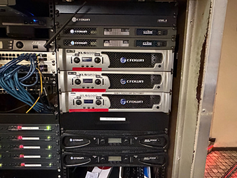 Ljudanläggning, Crown, 8 enheter