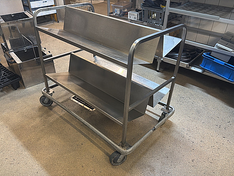 Köksvagn i metall, 95 x 60 x 90 cm