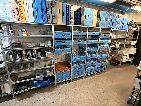 Hyllsystem för kök